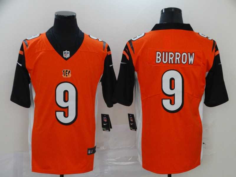 Nike Bengals 9 Joe Burrow Orange 2020 NFL Draft First Round Pick Vapor Untouchable Limited Jersey,We sell and wholesale Nike Bengals 9 Joe Burrow Orange 2020 NFL Draft First Round Pick Vapor Untouchable Limited Jersey on line form chian!